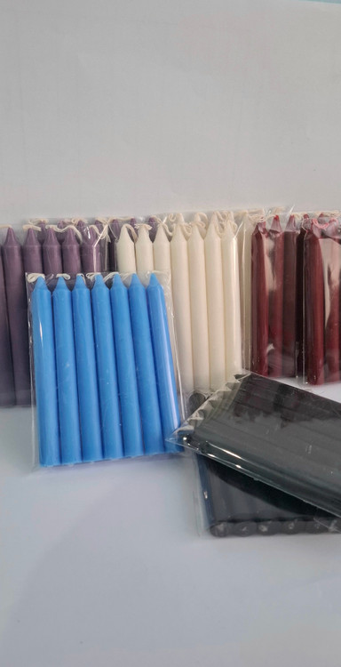 شمع ده سانت قطر یک بسته 7 عددی
